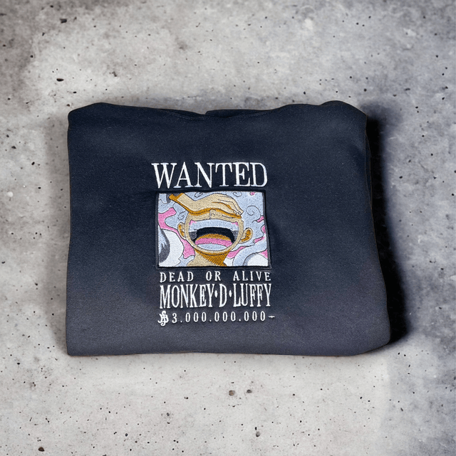 Sweat à Capuche Luffy Gear 5 Noir 