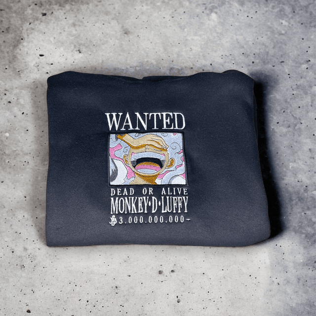 Sweat à Capuche Luffy Gear 5 Noir 