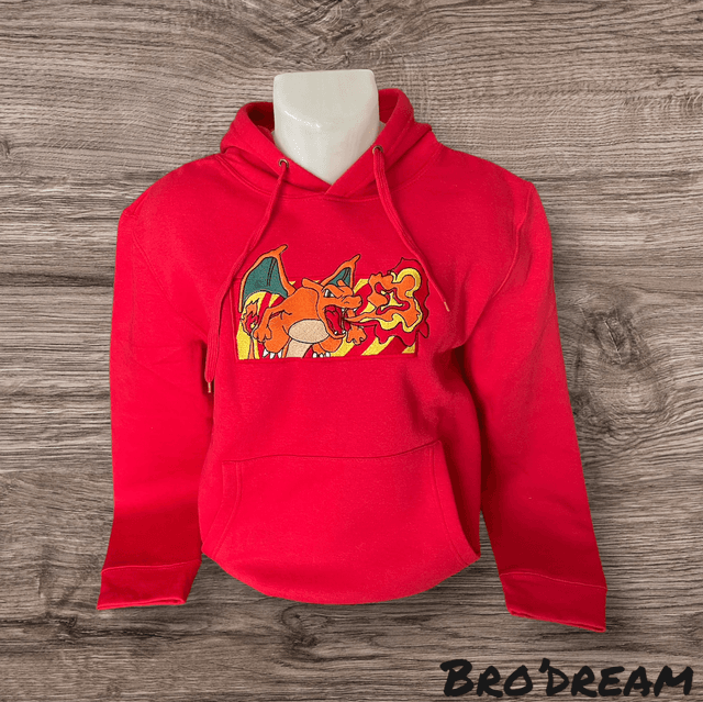 Sweat à capuche Dracaufeu design 2 